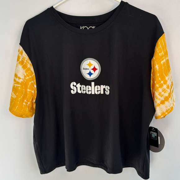 Kadl Tops - Kadl Pittsburgh Steeler Crop Top